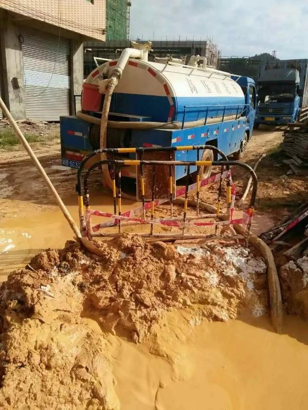 汶川工地淤泥清淤