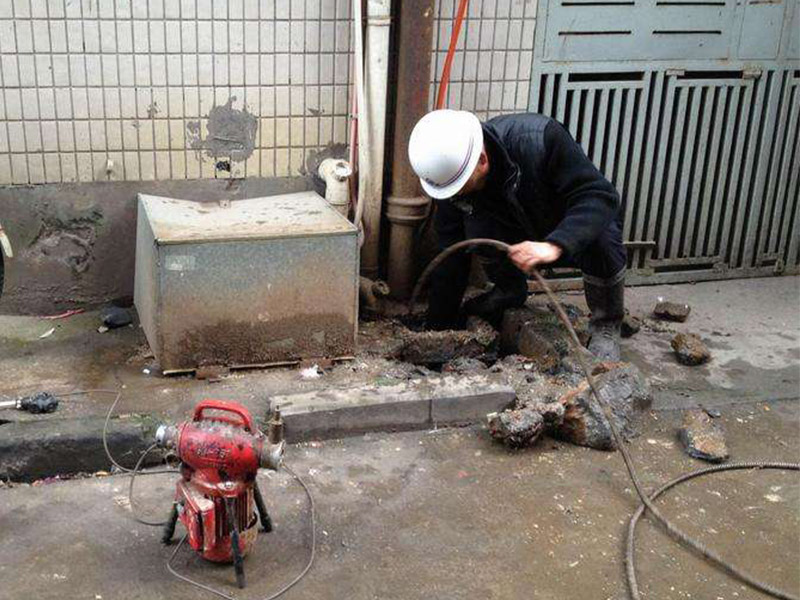 汶川疏通下水道-洗菜池疏通