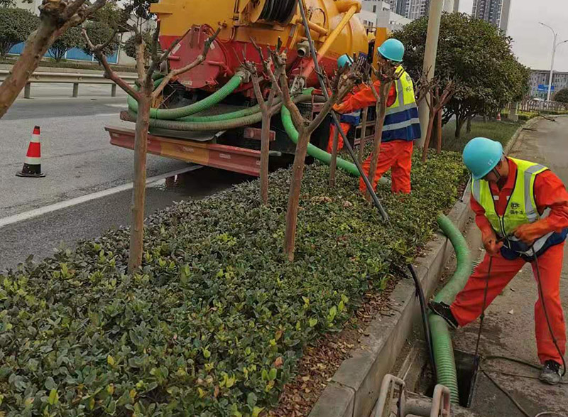 汶川市政管道清淤
